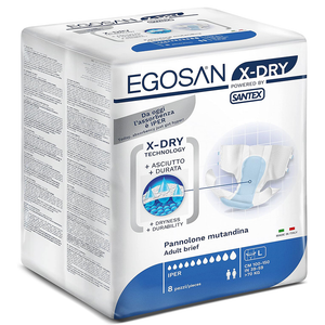 Egosan adult diaper briefs front view